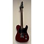 Used Fender FSR Telecaster Deluxe Solid Body Electric Guitar Trans Red