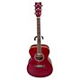 Used Yamaha FSTA TransAcoustic Concert Acoustic Electric Guitar CHERRY RED