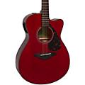 Yamaha FSX800C Concert Cutaway Acoustic-Electric Guitar - NaturalRuby Red