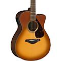 Yamaha FSX800C Concert Cutaway Acoustic-Electric Guitar - NaturalSand Burst