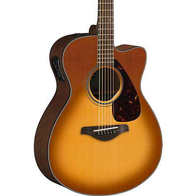 Yamaha FSX800C Concert Cutaway Acoustic-Electric Guitar -