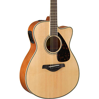 Yamaha FSX820C Small Body Acoustic-Electric Guitar
