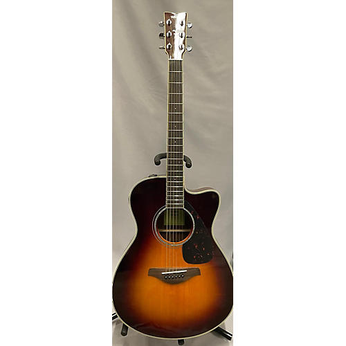 Yamaha FSX830C Acoustic Electric Guitar Brown Sunburst