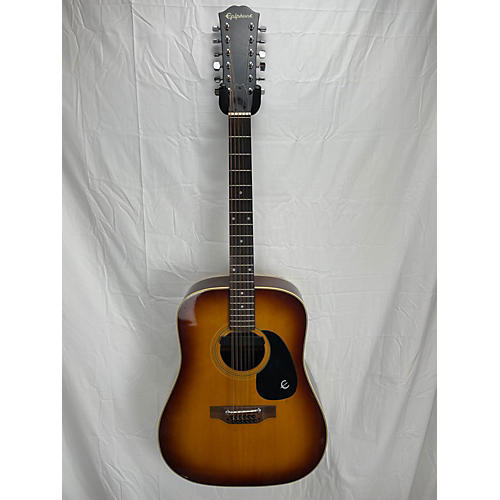 Epiphone FT-160 12 String Acoustic Guitar 2 Color Sunburst
