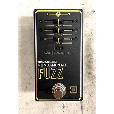 Walrus Audio FUNDAMENTAL FUZZ Effect Pedal