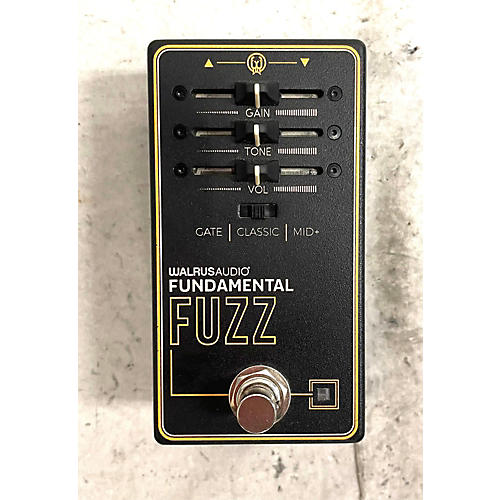 Walrus Audio FUNDAMENTAL FUZZ Effect Pedal