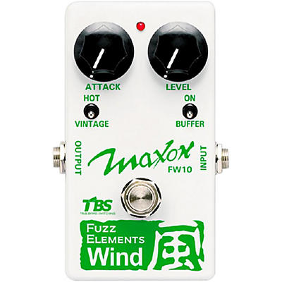 Maxon FW10 Fuzz Elements - Wind Fuzz Guitar Effects Pedal