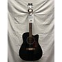 Used Yamaha FX01C Acoustic Electric Guitar Black