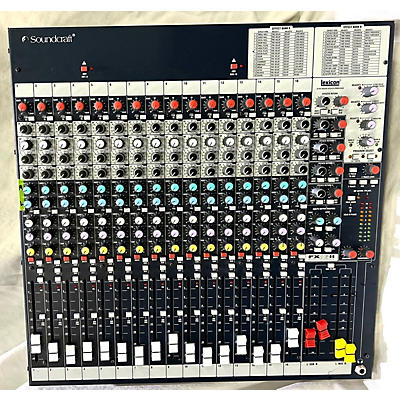 Soundcraft FX16II Unpowered Mixer