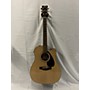 Used Yamaha FX335 Left Handed Acoustic Electric Guitar Natural