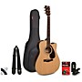 Yamaha FX335C Dreadnought Acoustic-Electric Guitar Pack - Natural