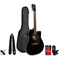 Yamaha FX335C Dreadnought Acoustic-Electric Guitar Pack Tobacco SunburstBlack