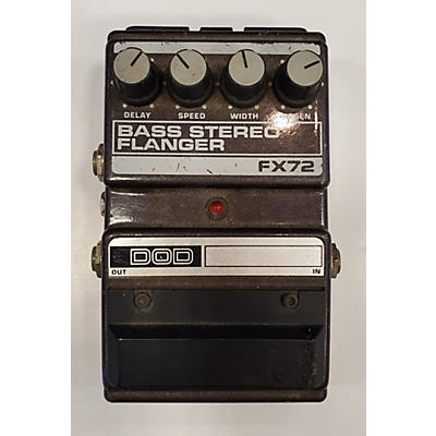 DOD FX72 BASS STEREO FLANGER Effect Pedal