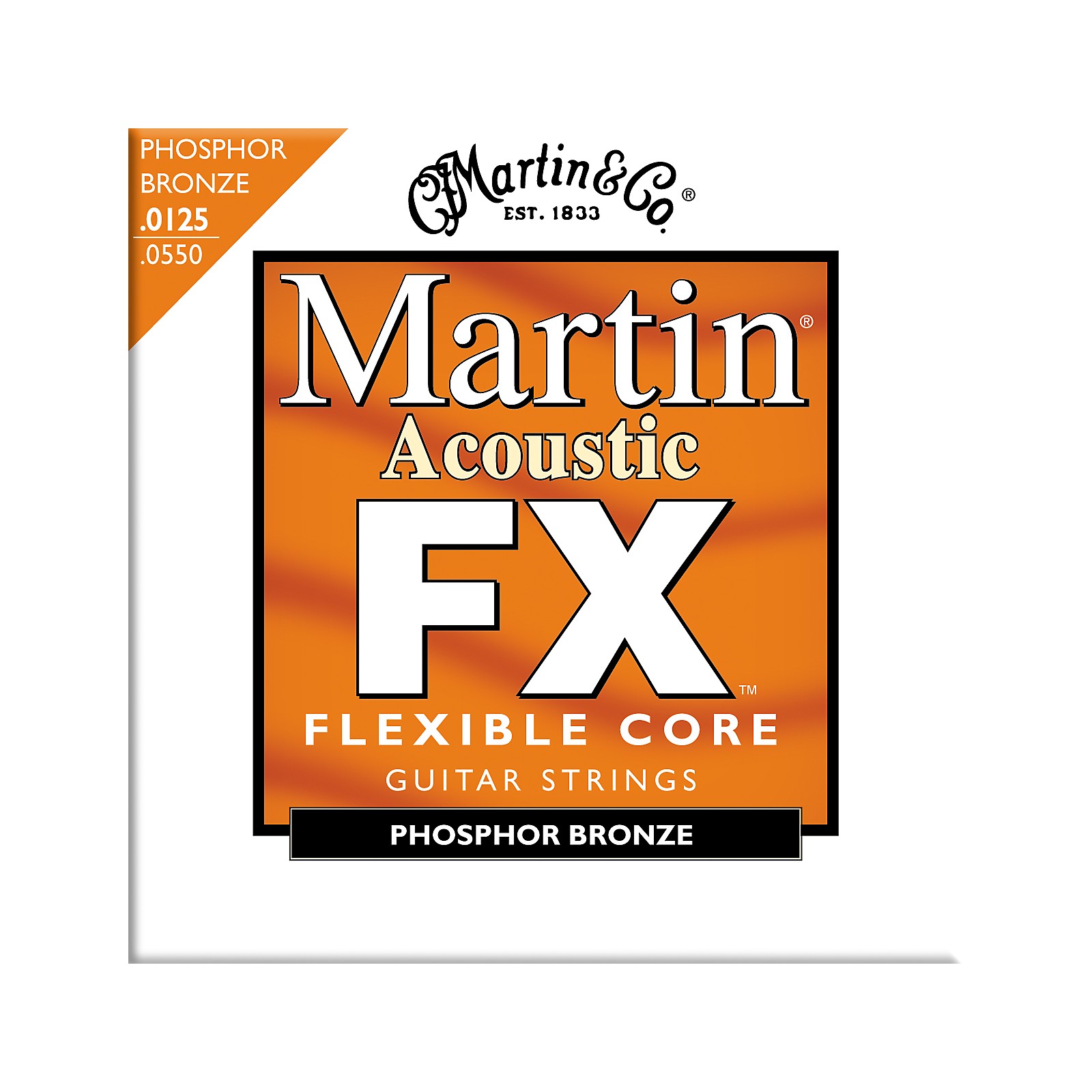 Martin FX745 LightMedium Phosphor Bronze Acoustic Guitar Strings Musician's Friend