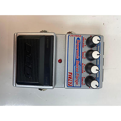 DOD FX747 Supersonic Stereo Flange Effect Pedal