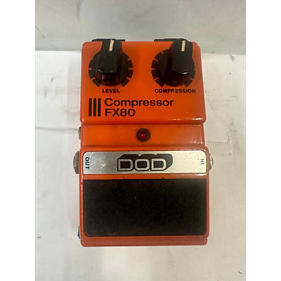 DOD FX80 Compressor Effect Pedal