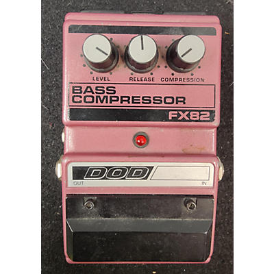 DOD FX82 Bass Compressor Bass Effect Pedal