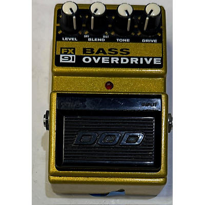 DOD FX91 Bass Overdrive Effect Pedal