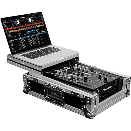 FZGS10MX1 Universal 10 in. Format DJ Mixer Case With Glide Platform