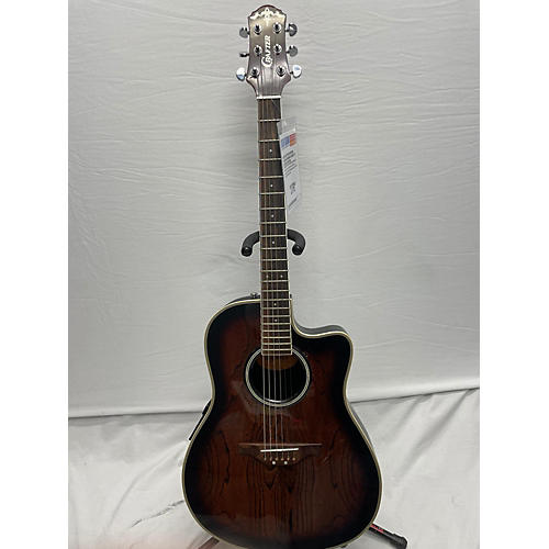 Crafter Guitars Fa820eq Acoustic Electric Guitar Brown