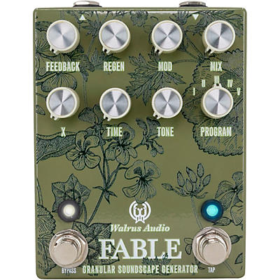 Walrus Audio Fable Granular Soundscape Generator Effects Pedal Floral Series 2024