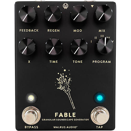 Walrus Audio Fable Granular Soundscape Generator Effects Pedal Condition 1 - Mint Black