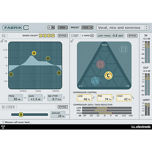 Fabrik C Channel Strip Plug-in for Powercore