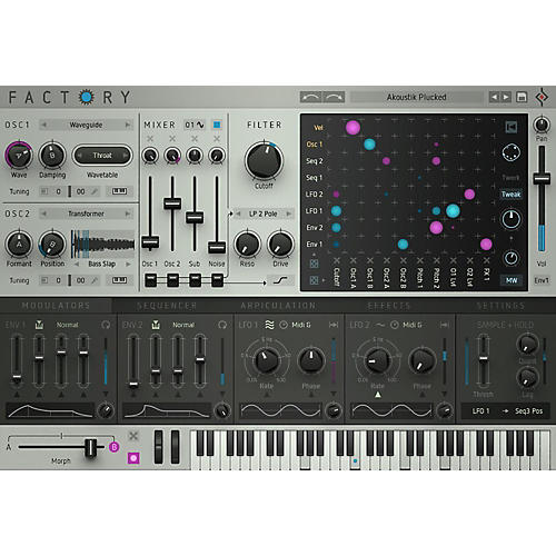 SUGAR BYTES Factory Liquid Modular Synthesizer Plug-in (Download)