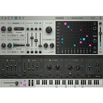 SUGAR BYTES Factory Liquid Modular Synthesizer Plug-in