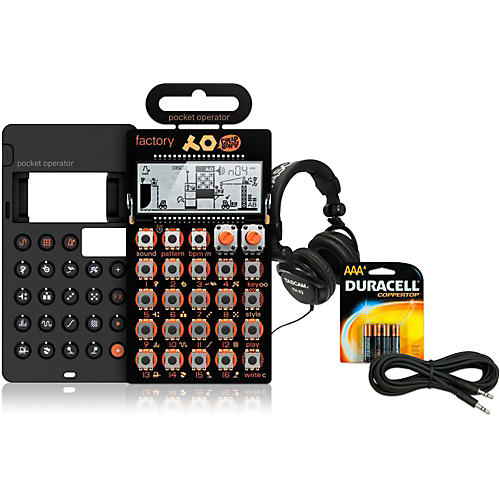 Factory Pocket Operator with Case, Batteries, Headphones and Cable