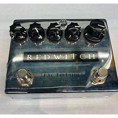 Red Witch Factotum Bass Suboctave Drive Effect Pedal