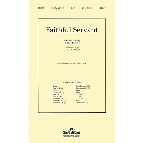 Faithful Servant Score & Parts arranged by David Winkler