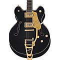 Gretsch Guitars Falcon Center Block LTD Double-Cut with String-Thru Bigsby Electric Guitar Vintage WhiteMidnight Sapphire