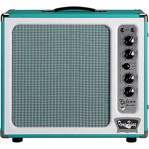 Tone King Falcon Grande 20W 1x12 Tube Guitar Combo Amp Condition 1 - Mint Turquoise