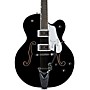 Gretsch Guitars Falcon Hollowbody With String-Thru Bigsby Electric Guitar Black JT26020512