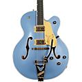 Gretsch Guitars Falcon Hollowbody With String-Thru Bigsby Electric Guitar Cerulean SmokeCerulean Smoke