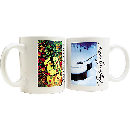Fall and Winter Voss Coffee Mugs Pair