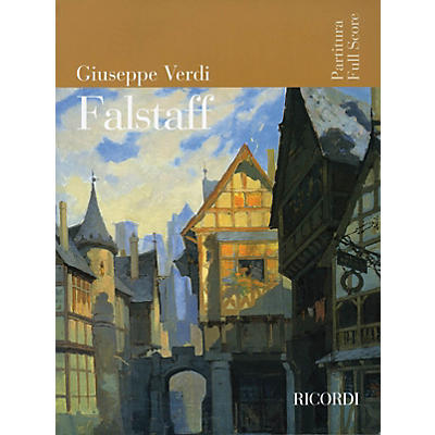 Ricordi Falstaff (Opera Full Score) Study Score Series Softcover Composed by Giuseppe Verdi