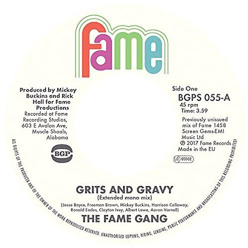 Fame Gang - Grits & Gravy (Full Length Mono) / Crime Don't Pay