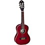 Open-Box Ortega Family Series R121-1/4WR 1/4 Size Classical Guitar Condition 2 - Blemished Transparent Wine Red, 0.25 197881081829