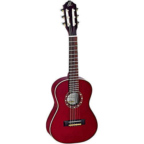 Ortega Family Series R121-1/4WR 1/4 Size Classical Guitar Transparent Wine Red 0.25