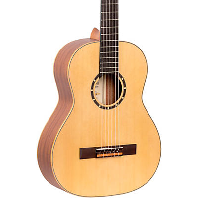 Ortega Family Series R121L-3/4 3/4 Size Left-Handed Classical Guitar
