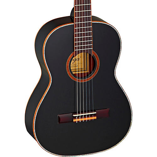 Ortega Family Series R221BK-7/8 7/8 Size Classical Guitar Condition 2 - Blemished Gloss Black, 0.0875 197881025823