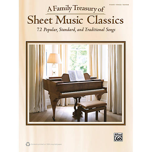 Alfred Family Treasury of Sheet Music Classics Book