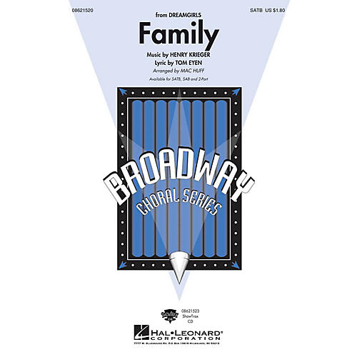 Hal Leonard Family (from Dreamgirls) ShowTrax CD Arranged by Mac Huff