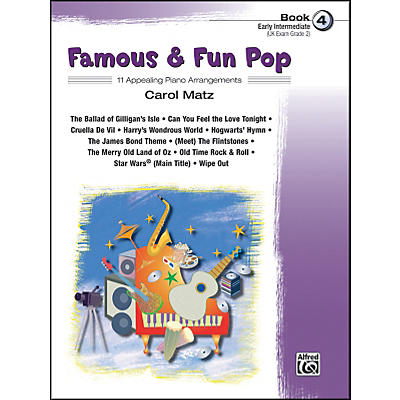 Alfred Famous & Fun Pop Book 4
