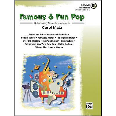 Alfred Famous & Fun Pop Book 5