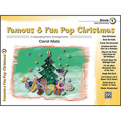 Alfred Famous & Fun Pop Christmas Book 1