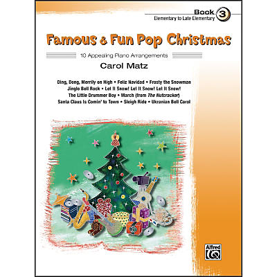 Alfred Famous & Fun Pop Christmas Book 3