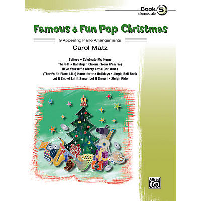 Alfred Famous & Fun Pop Christmas Book 5